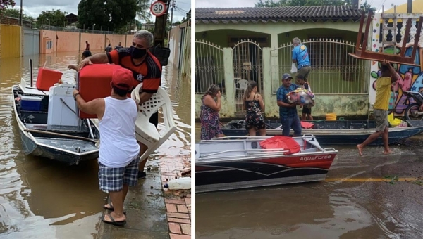 Equipe da vice-prefeita Marfisa Galvão garante apoio às famílias atingidas pelas águas em cinco bairros na Capital